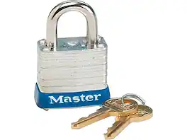 Master Lock - Key Padlock, Each (7D) - Silver
