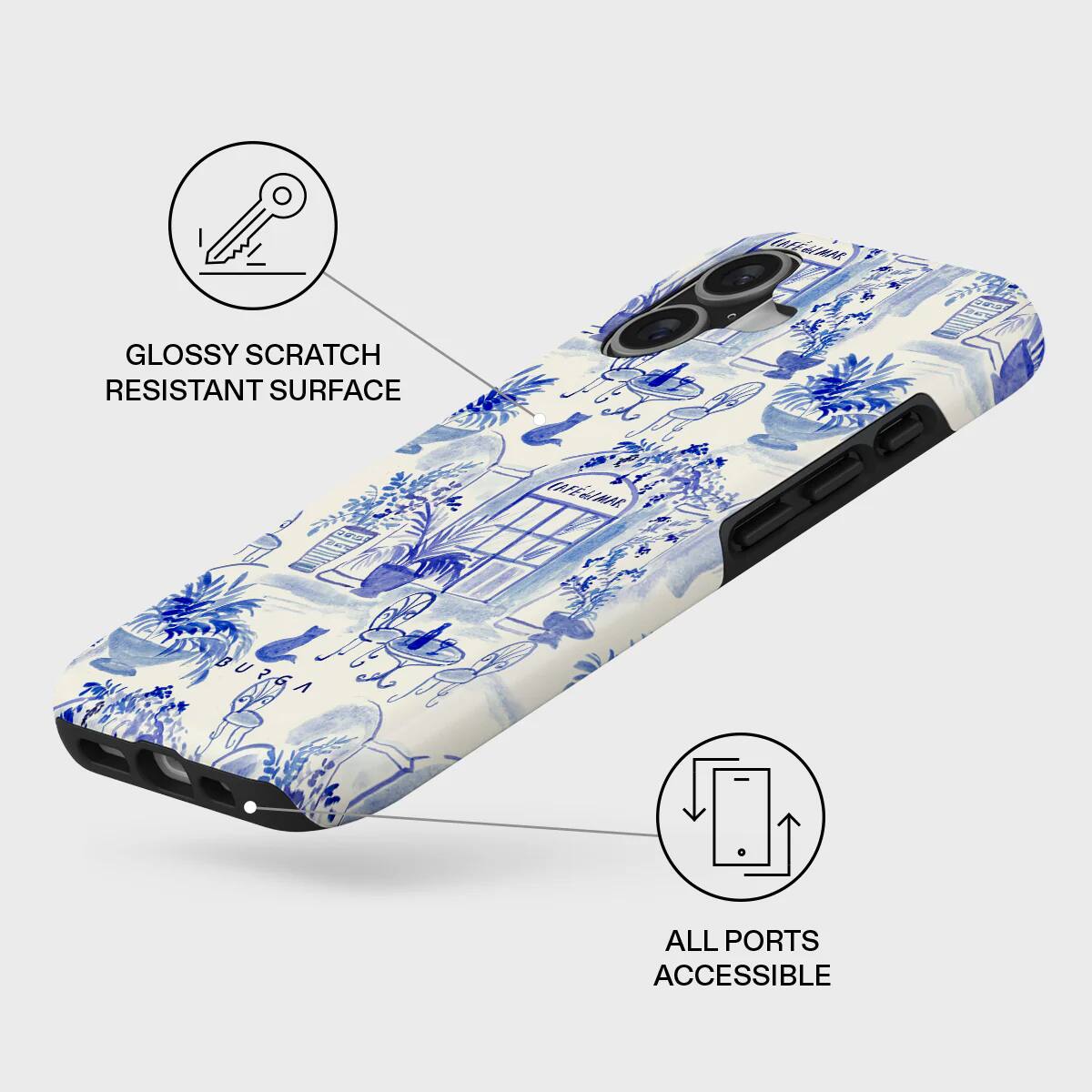 iuma GLOSSY SCRATCH RESISTANT SURFACE  
TAEGINAR BURGA  
ALL PORTS ACCESSIBLE