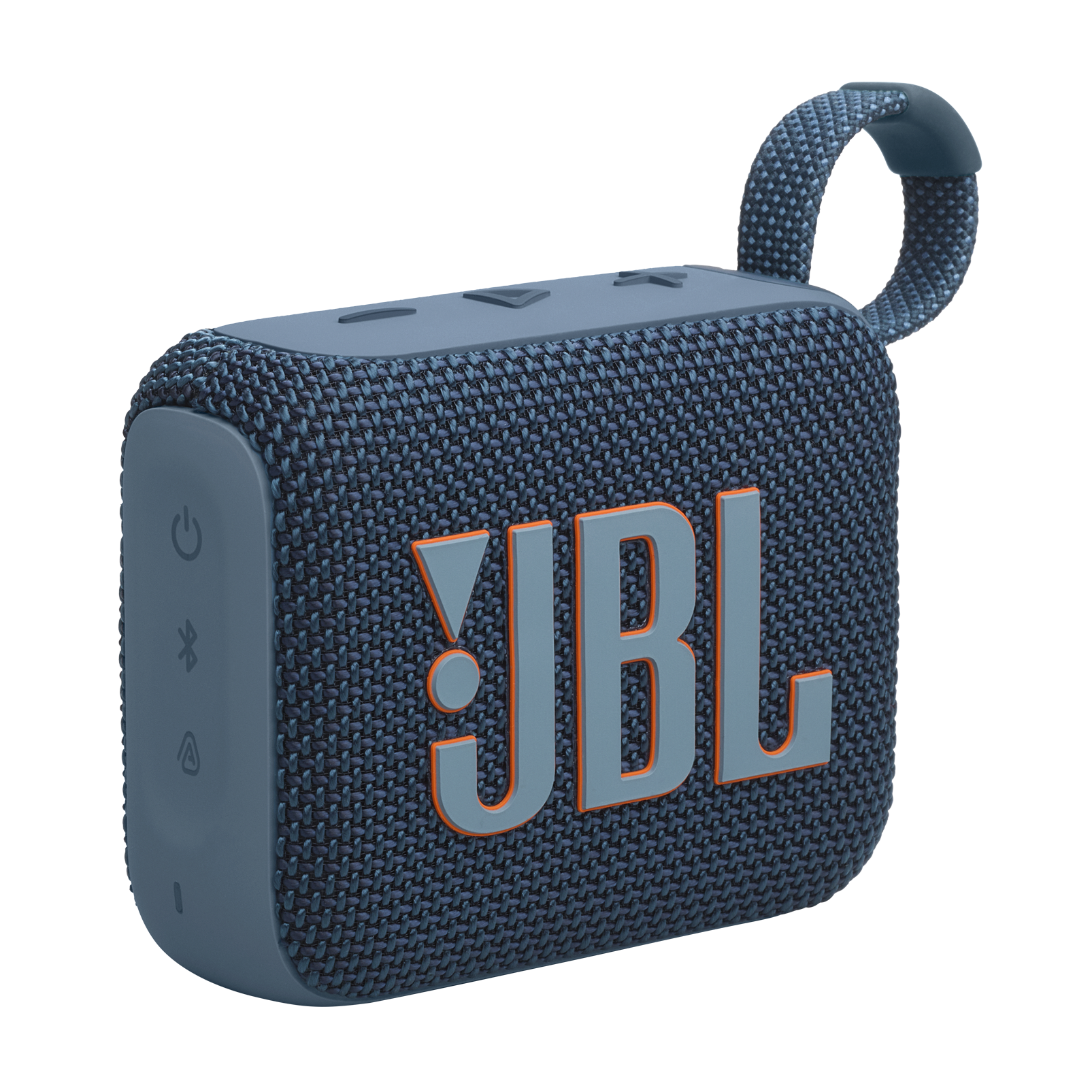 JBL - Go 4 Portable Bluetooth Speaker - 2024 - Blue - Front_Zoom