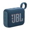 Front. JBL - Go 4 Portable Bluetooth Speaker - 2024 - Blue.