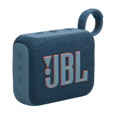 Front. JBL - Go 4 Portable Bluetooth Speaker - 2024 - Blue.