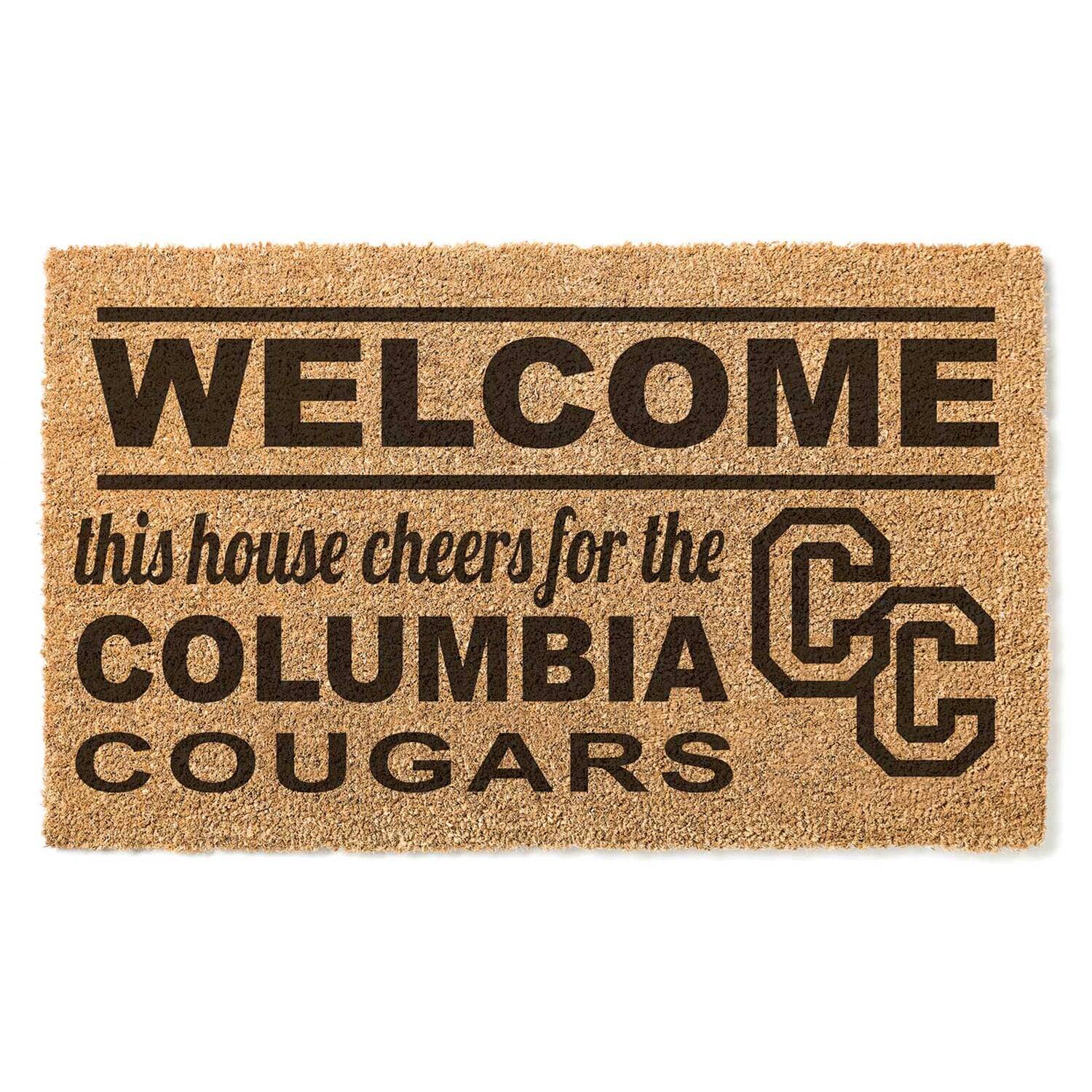 Columbia College of Missouri Cougars 18" x 30" Welcome Doormat