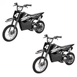 Razor - MX650 Dirt Rocket High-Torque Electric Motocross Dirt Bike (2 Pack) - Black