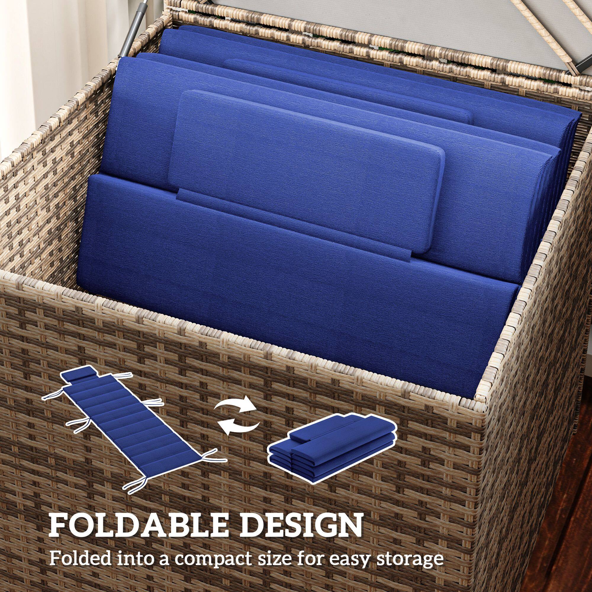 FOLDABLE DESIGN

Folded into a compact size for easy storage