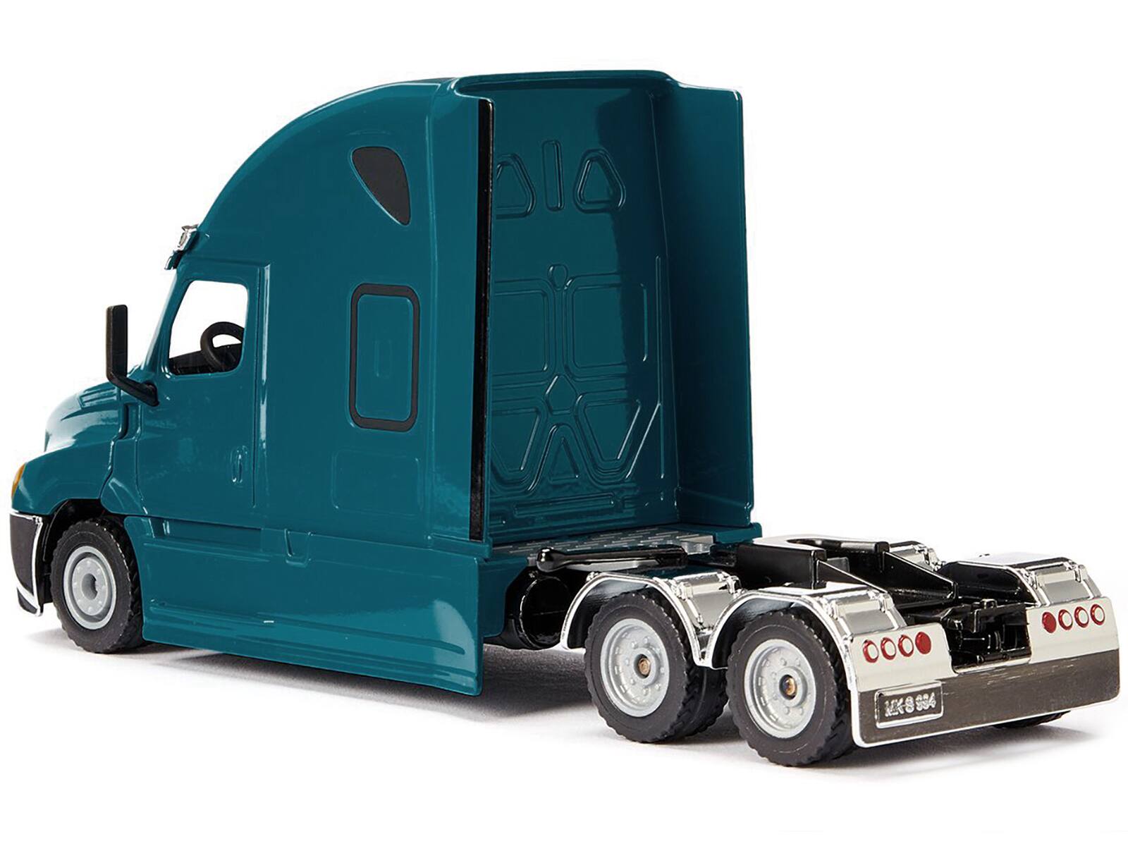 Freightliner Cascadia Tractor Truck Teal 1/50 Diecast Model by