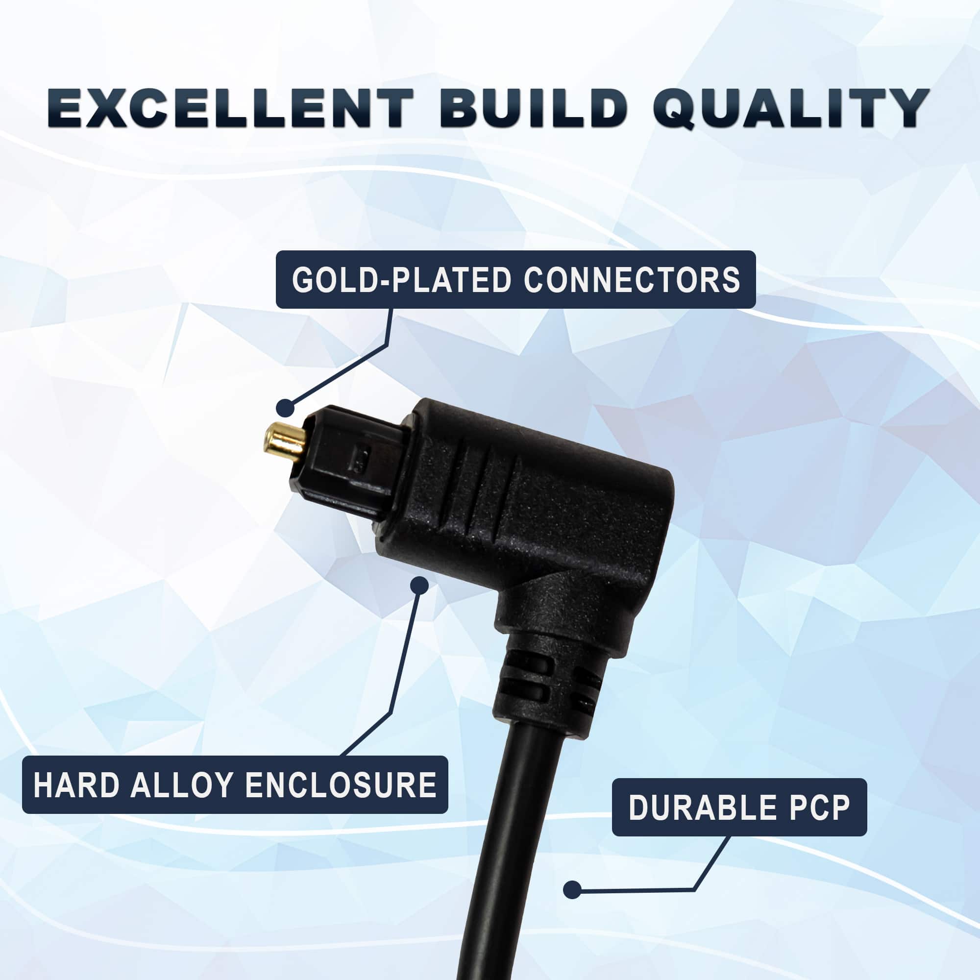 EXCELLENT BUILD QUALITY
- GOLD-PLATED CONNECTORS
- HARD ALLOY ENCLOSURE
- DURABLE PCP
