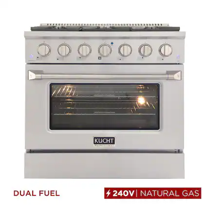 KUCHT Professional
DUAL FUEL
240V | NATURAL GAS