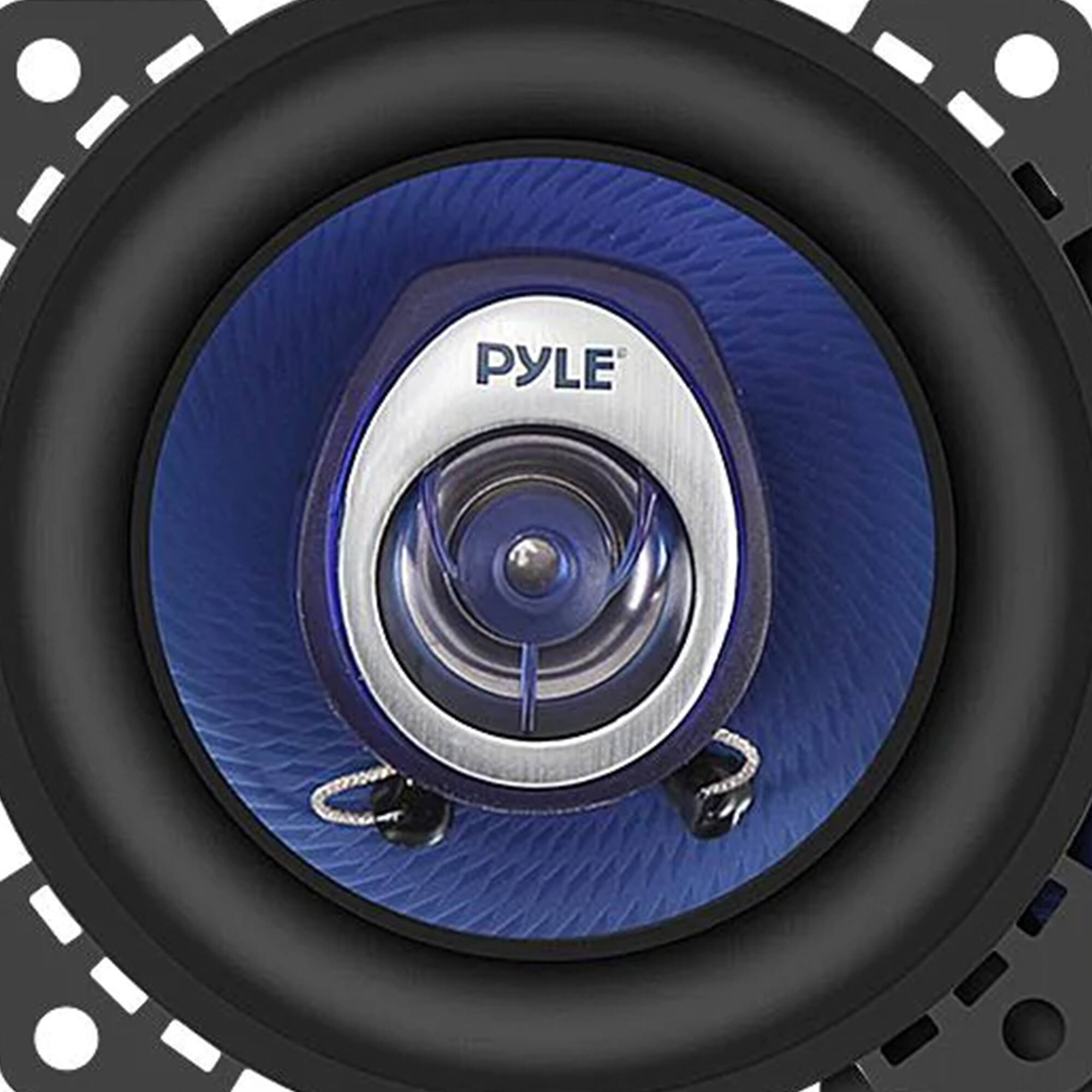 Alt View 6. Pyle - Pyle 4" Car Sound Speaker (Pair) - Upgraded Blue - None.