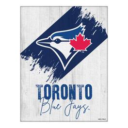 Holland Bar Stool Co. - Toronto Blue Jays 24" x 32" Team Canvas Wall Art - Multicolor