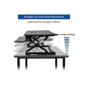 Straight Up And Down Movement  
Optimized for compact offices  
12 Height Settings