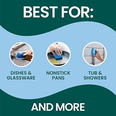 BEST FOR:

- DISHES & GLASSWARE
- NONSTICK PANS
- TUB & SHOWERS

AND MORE