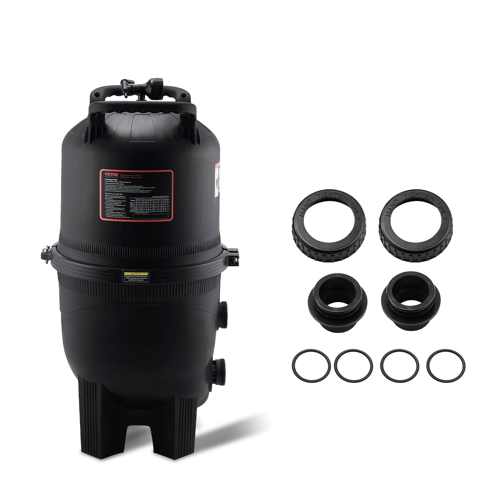 The text on the image reads:

"VEVOR
Automatic Pool Cleaner
Model: VPC-1000
www.vevor.com"

The text "VEVOR SE STENTEL HAND" appears to be a misinterpretation or error. The correct text is "VEVOR Automatic Pool Cleaner Model: VPC-1000 www.vevor.com".