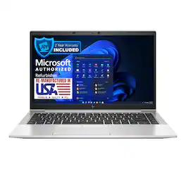 HP - Refurbished Excellent - 840 G8 Core i7-1185G7 3.0GHz, 32GB, 1TB NVMe, 14" FHD, Windows 11 Pro - Silver