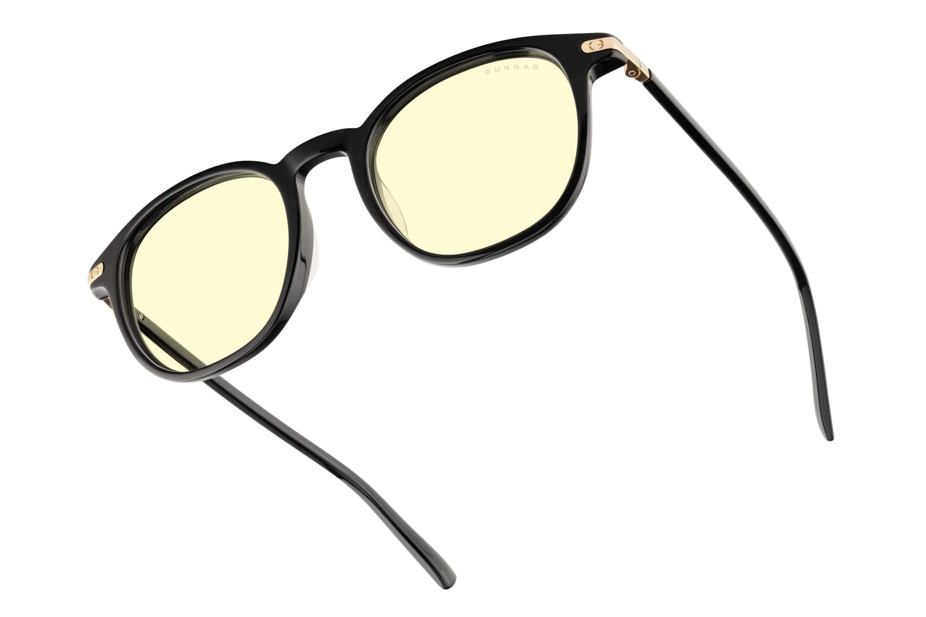 GUNNAR - Womens Computer Glasses - Sofia, Amber Lens - Blue Light Blocking, Releive Dry Eye, Anti Glare - Onyx