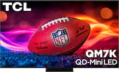 TCL Mini LED QM7K NFL Wilson "The Duke" NFL Commissioner.