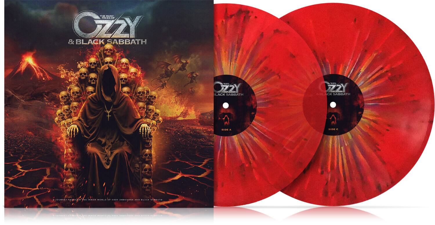 Many Faces Of Ozzy & Black Sabbath / Various - Red - The Many Faces Of Ozzy & Black Sabbath / - VINYL LP