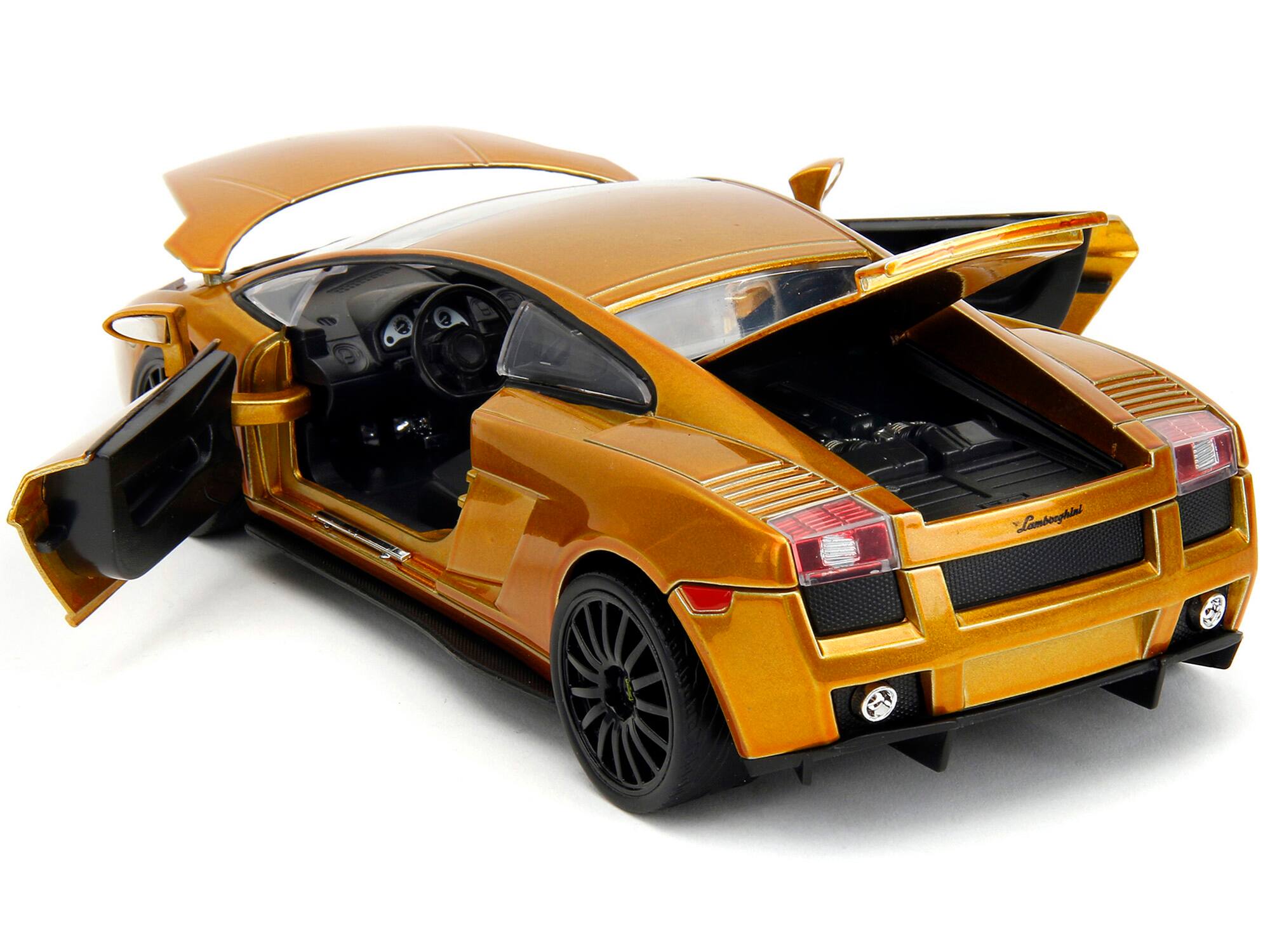 Alt View 5. Jada Toys - Fast & Furious X - 1:24 Gold Lamborghini Gallardo Die-Cast Car   - COLLECTIBLES - Multicolor.