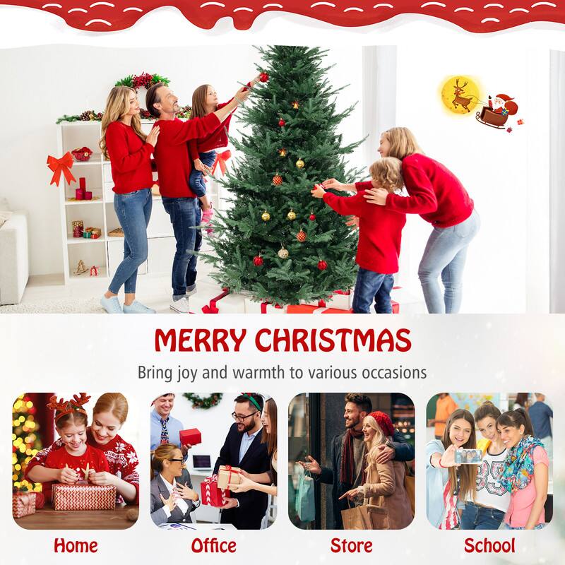 MERRY CHRISTMAS  
Bring joy and warmth to various occasions  

Home  
Office  
Store  
School