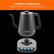 Cordless Convenience Swivel base allows for quick and easy access. CHEFMAN 2 - 1.2L Electric Kettle.