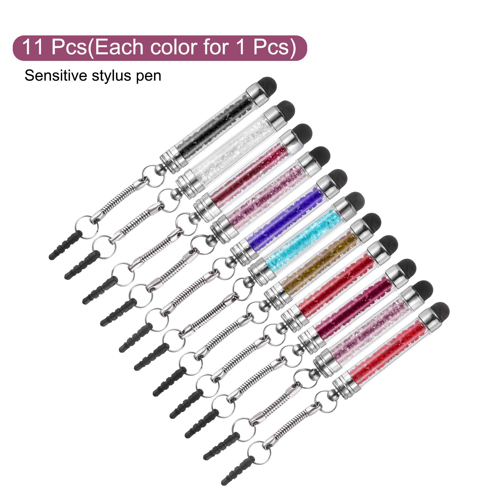11 Pcs (Each color for 1 Pcs)  
Sensitive stylus pen