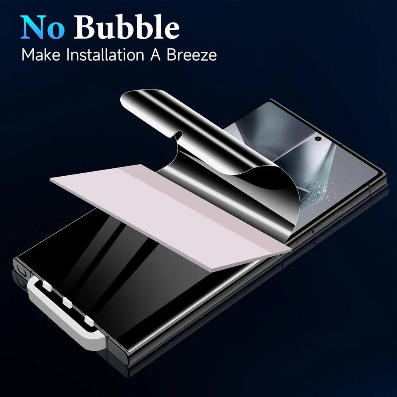 No Bubble  
Make Installation A Breeze