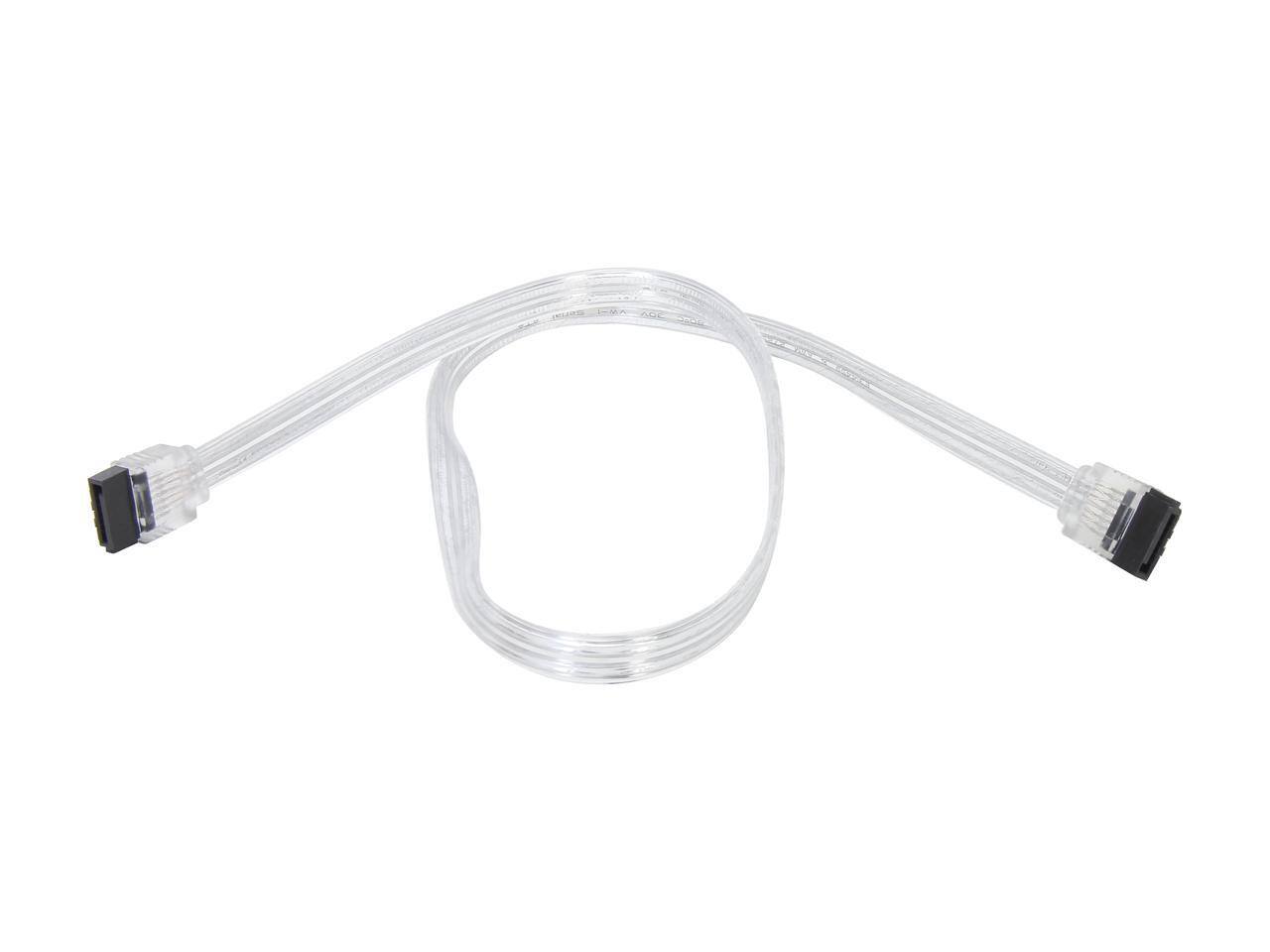 Alt View 1. Nippon Labs - Nippon Labs SATA3L-2FT-SL 2 ft. SATA III Cable w/ Locking Latch 2 feet - OEM.