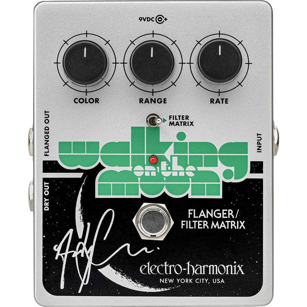 Harmonix - Andy Summers Walking on the Moon Flanger Pedal ANDYS - Black