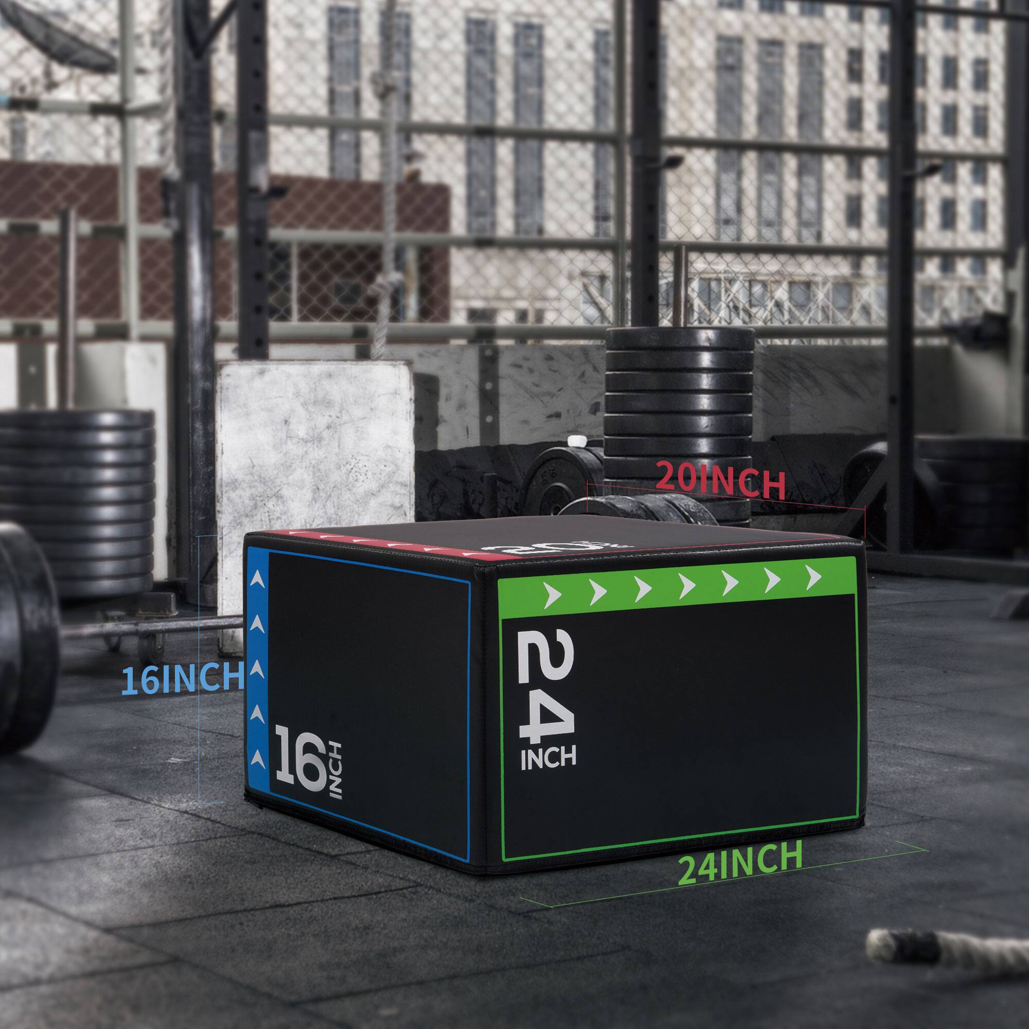 BalanceFrom Fitness 10 Pound Versatile 3 in 1 Plyometric Jumping