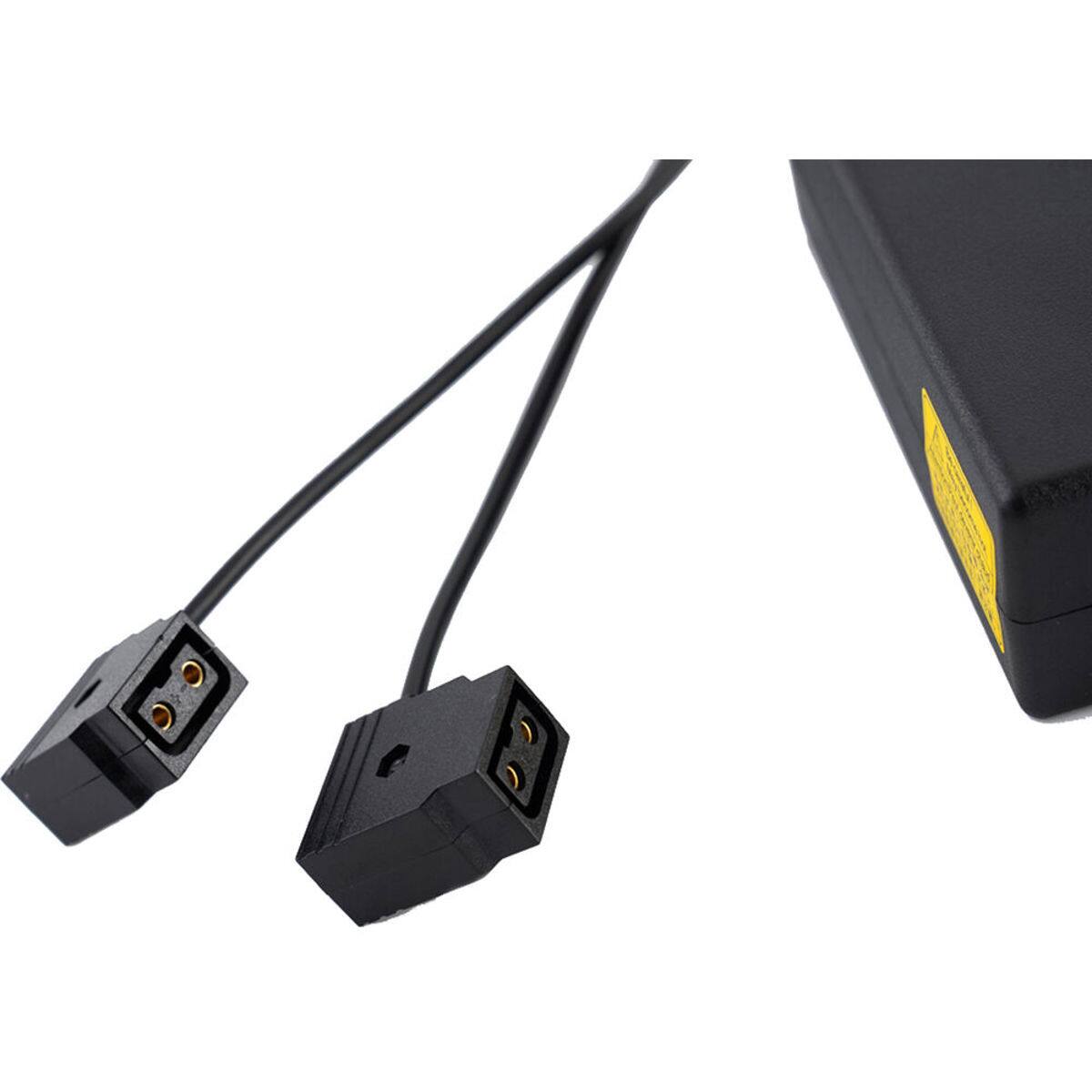 Alt View 2. IndiPRO - IndiPRO 12V/6A AC Power Supply to Dual Female D-Tap Outputs, 8'.