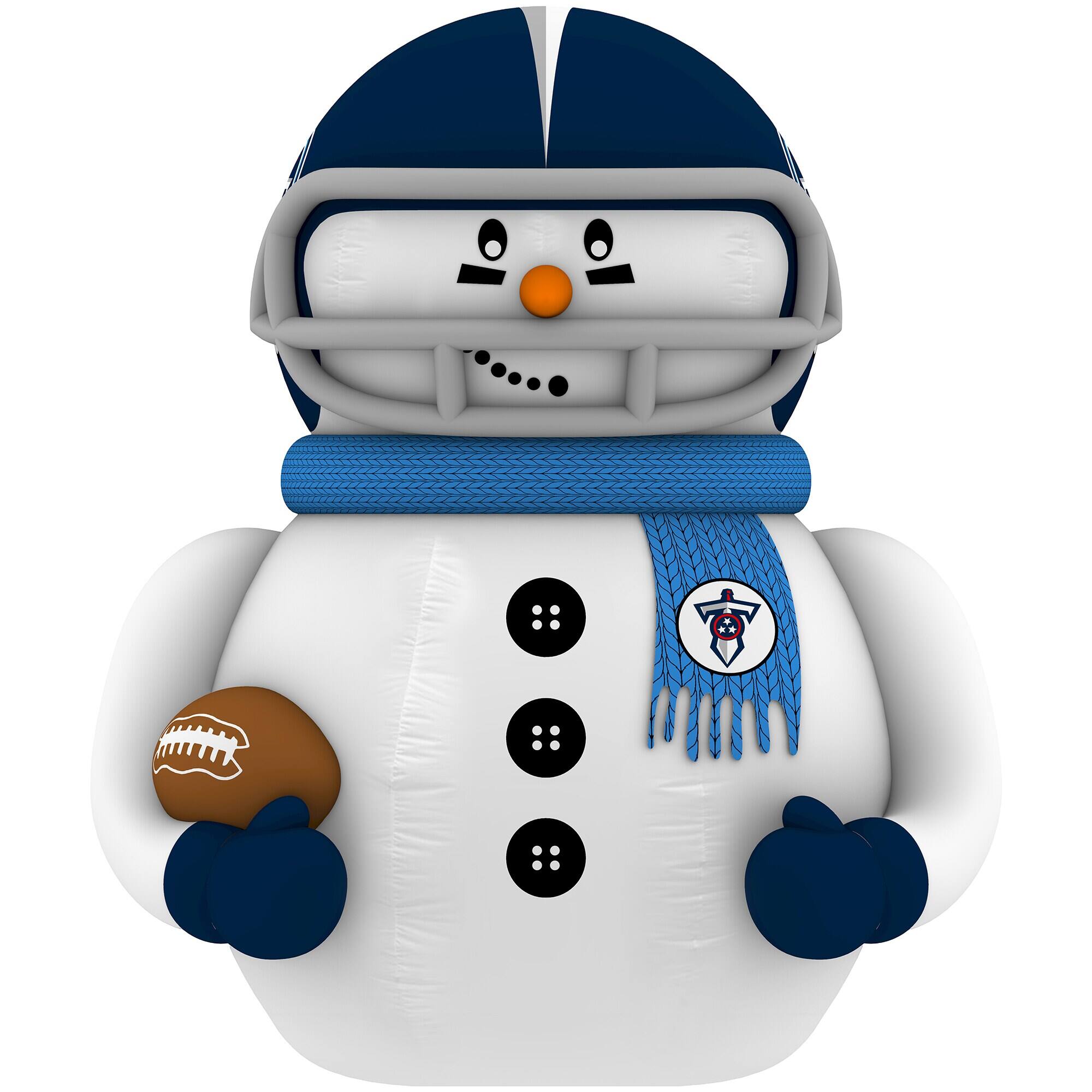 Sporticulture - Tennessee Titans Inflatable Snowman Player - Blue