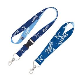 WinCraft - Kansas City Royals 2-Pack Lanyard with Detachable Buckle & Key Strap Set - Multicolor