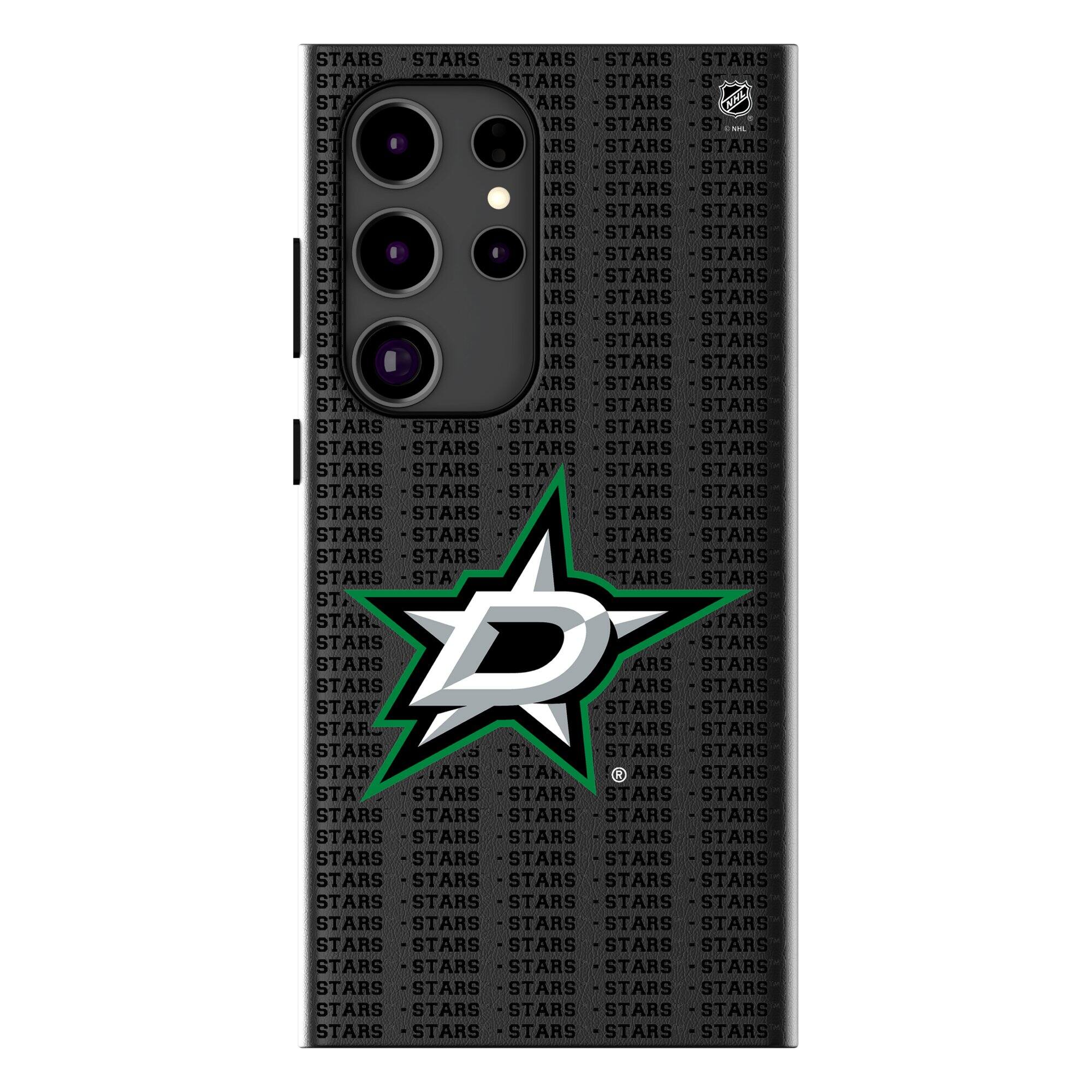 Keyscaper - NHL - Dallas Stars Text Backdrop Galaxy Magnetic Bump Case - S25 - Black price history on PriceWatchPro