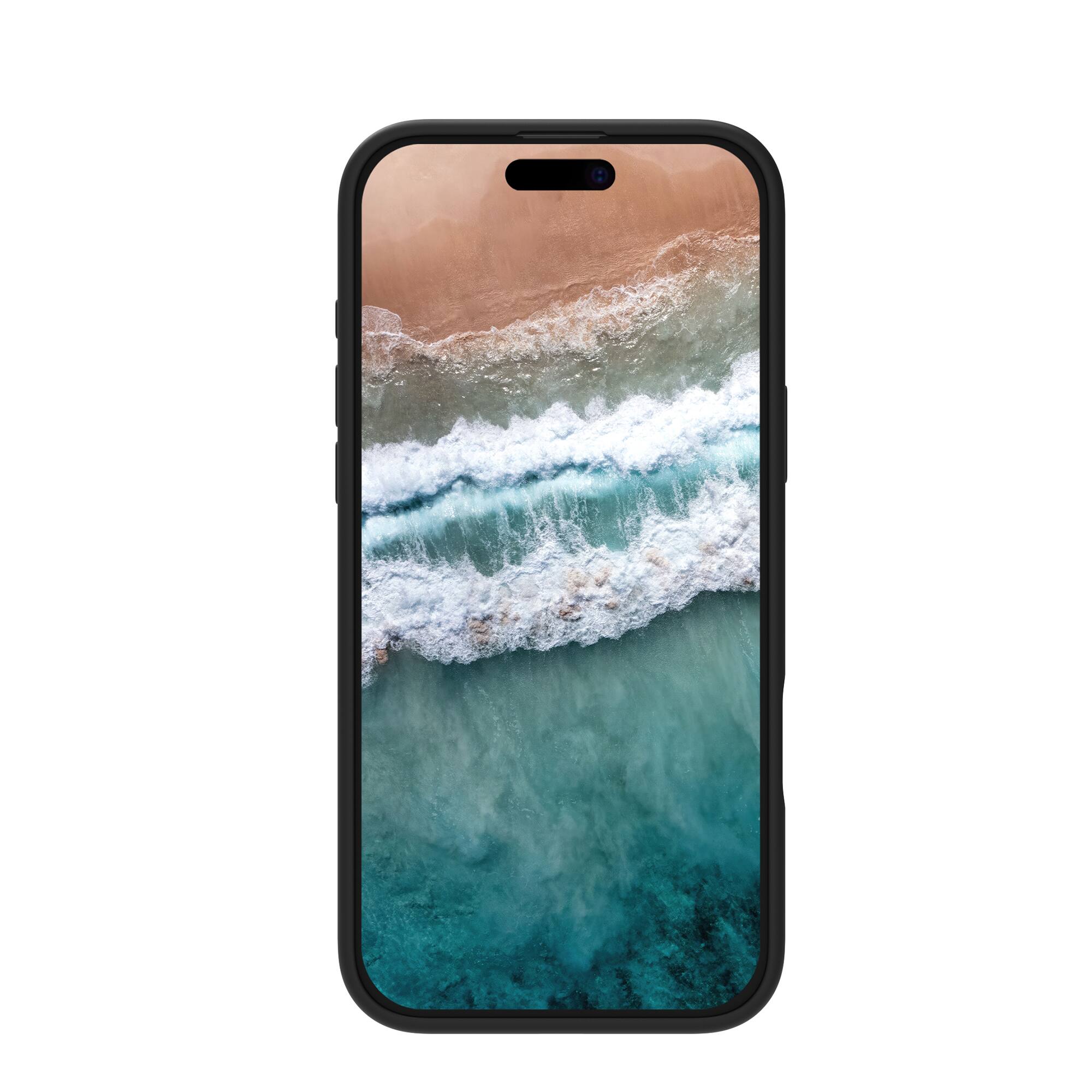 Alt View 2. dbramante1928 - Monaco Case with Magsafe for Apple iPhone 16 Pro Max - Night Black.