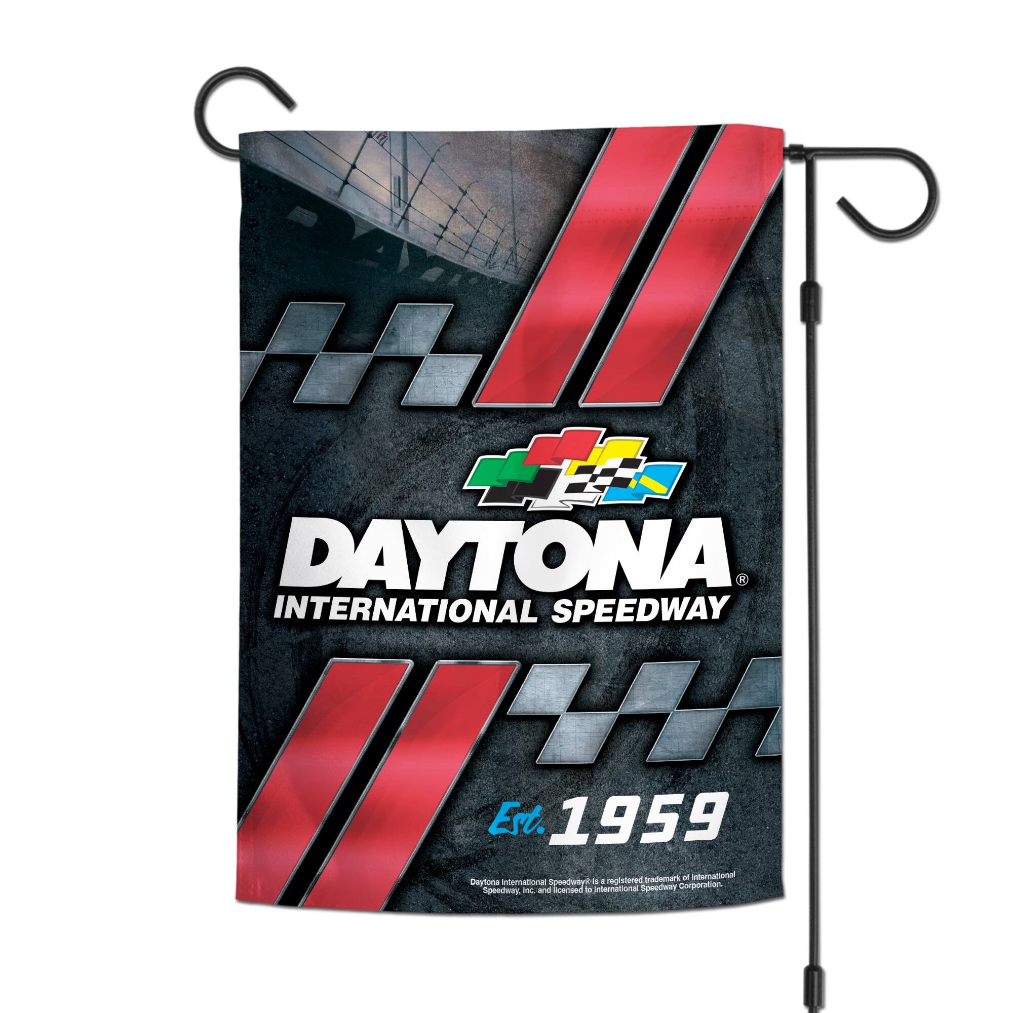 DAYTONA INTERNATIONAL SPEEDWAY  
Est. 1959  
Registered trademark of International Speedway Corporation