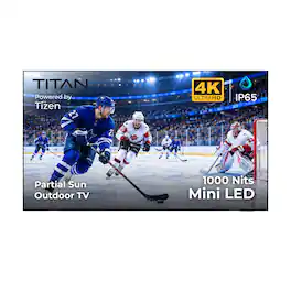 Titan - S200 Mini-LED 55 Inch Partial Sun Smart Outdoor TV, IP65 Weatherproof, 4K HD Tizen AI OS, 1000 Nits, HDR10+