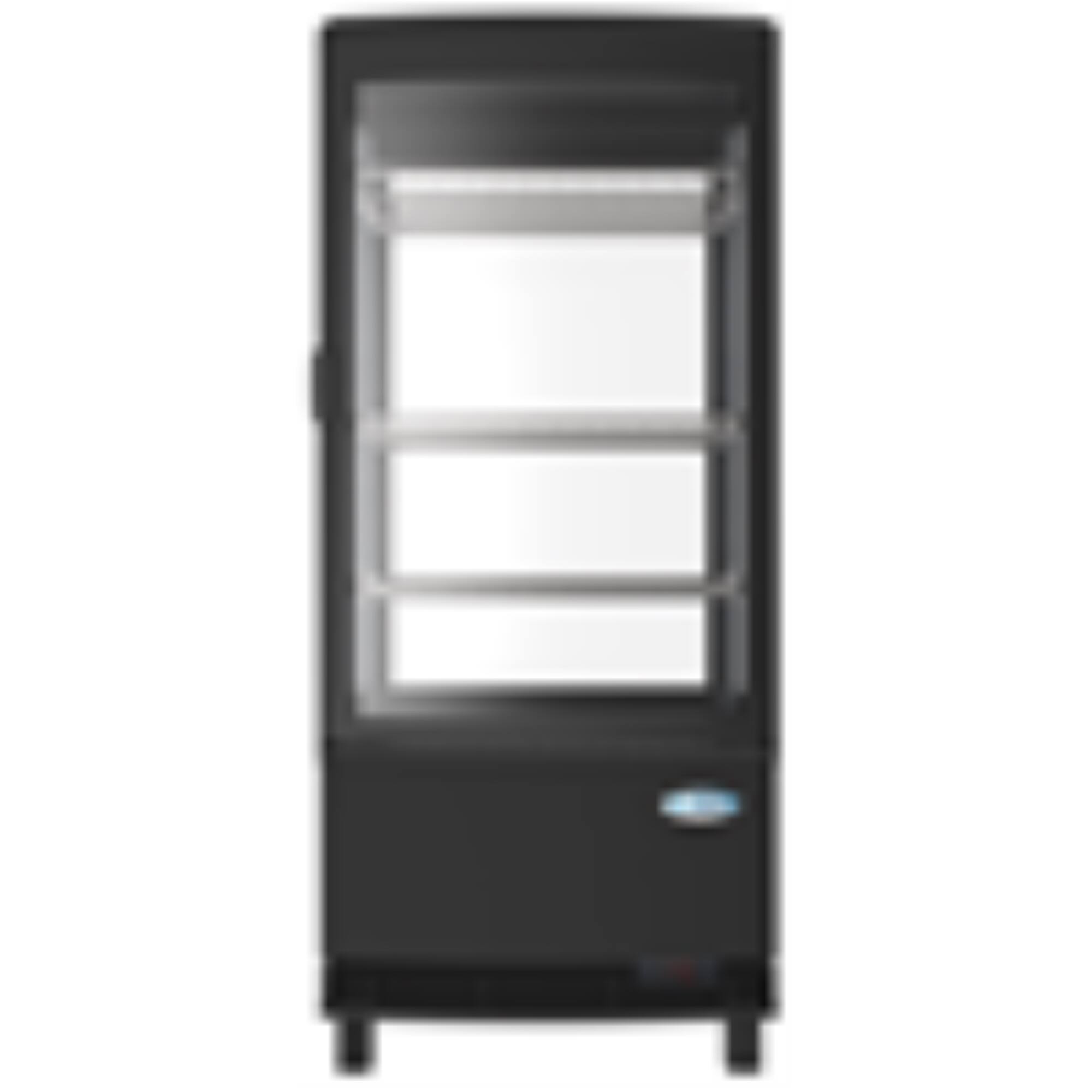 Back. Koolmore - 17 in. Black Countertop Display Refrigerator - 3 Cu Ft. CDCU-3C-BK - Black.