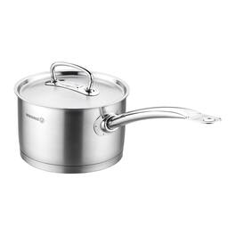 Korkmaz - Proline Professional Series 3.8 Liter Stainless Steel Saucepan with Lid - Silver