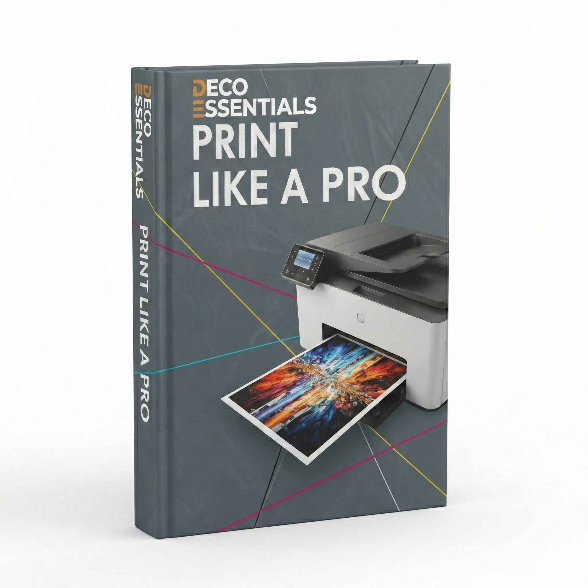 DECO ESSENTIALS  
PRINT LIKE A PRO