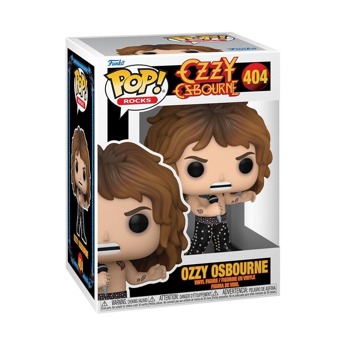 Funko POP! Rocks 404 Ozzy Osbourne  
Vinyl Figure / Figurine en Vinyle / Figura de Vinil  
Danger of Asphyxiation / Peligro de Asfixia / Attention: Petite pièce