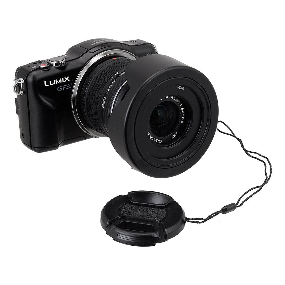 LUMIX GF3  
SE 1255528  
En 52mm  
4 -42mm 1:3.5-5.6  
OLYMPUS +37