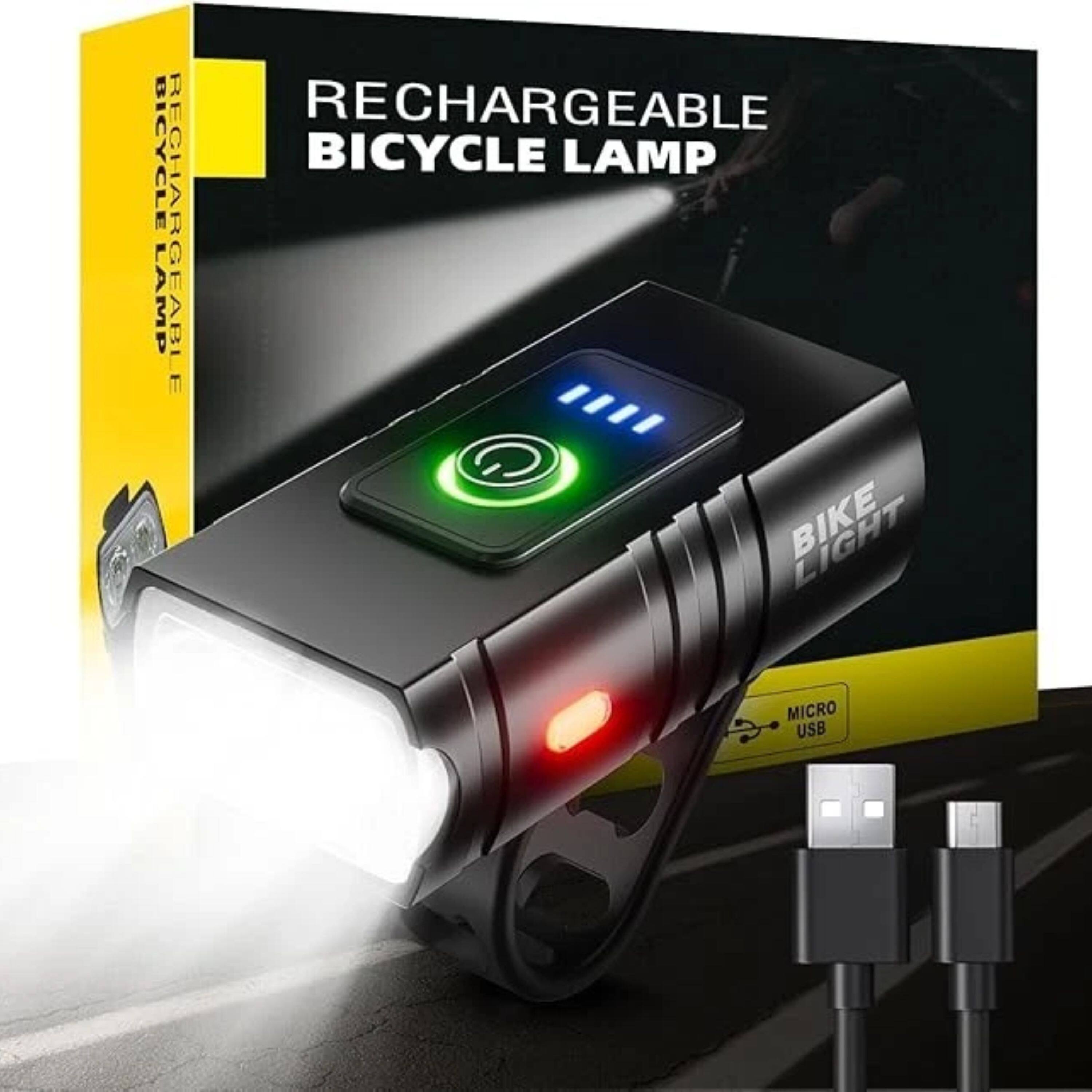 RECHARGEABLE BICYCLE LAMP