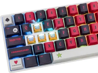 きど　HUNTER×HUNTER Higround Hunter x Hunter Basecamp 65+ 65% Wired Mechanical