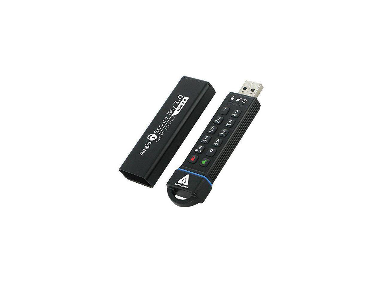 O 3 0.E Key USB 1 2 abe 3 2|Level3 del 4 Secure ghi 5 jel 6 mn - FIPS 7 pors  tav Aegis 9 wrz 0 a e J 0 APRICORN A