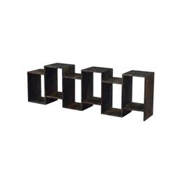 Porter Designs - Fall River Solid Sheesham Wood Bookcase - Gray