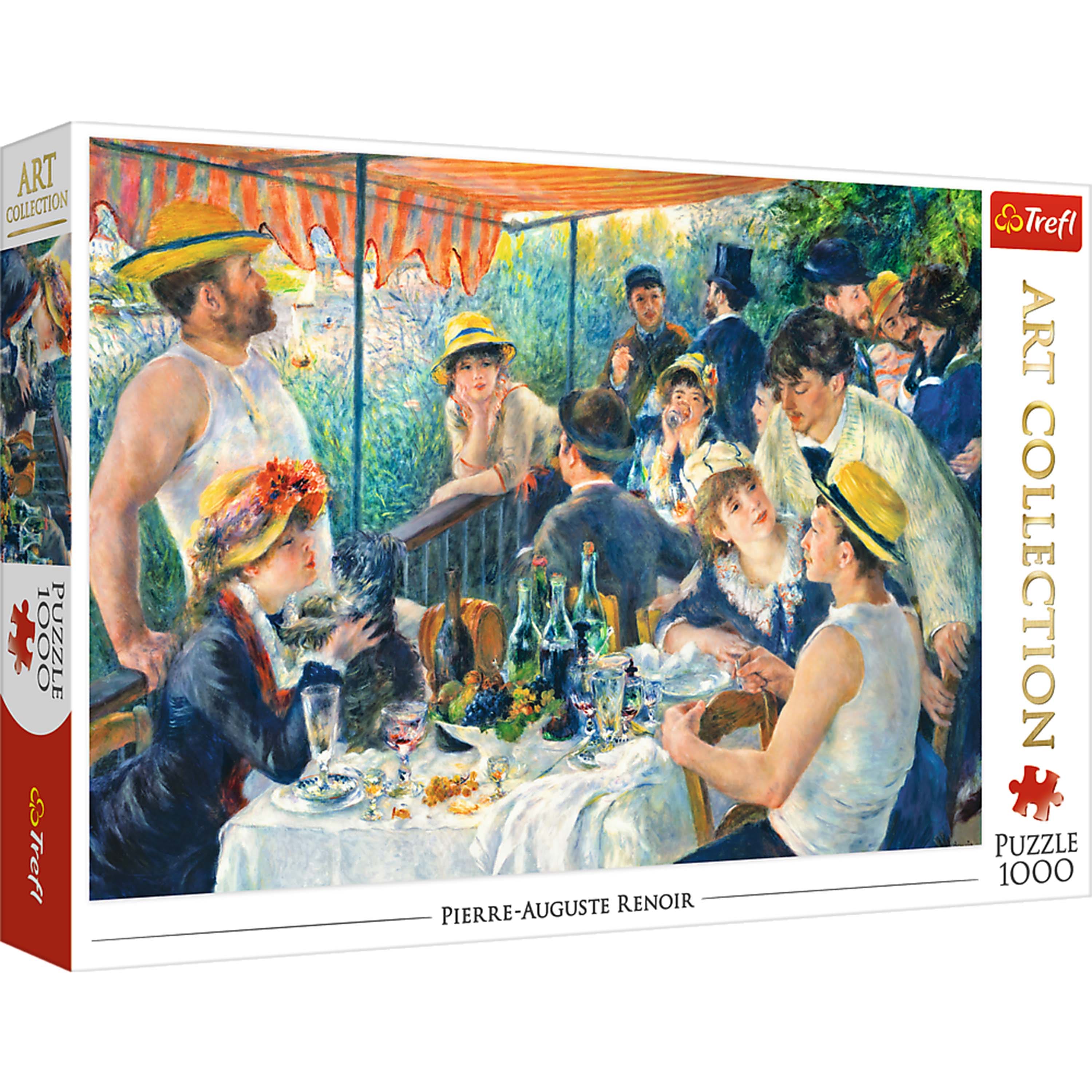 Trefl - Red Art Collection 1000 Piece Puzzle - Luncheon of the Boating Party / Bridgeman