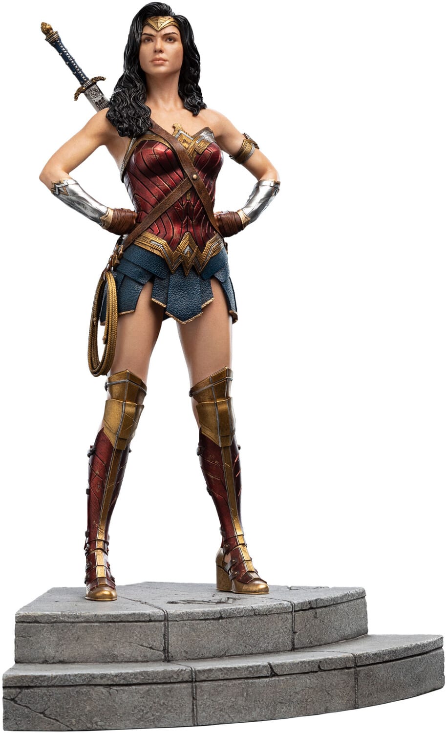 Weta Workshop - Polystone - Justice League (Zack Snyder) - Trinity Series - Wonder Woman 1:6 Scale Statue - Multicolor