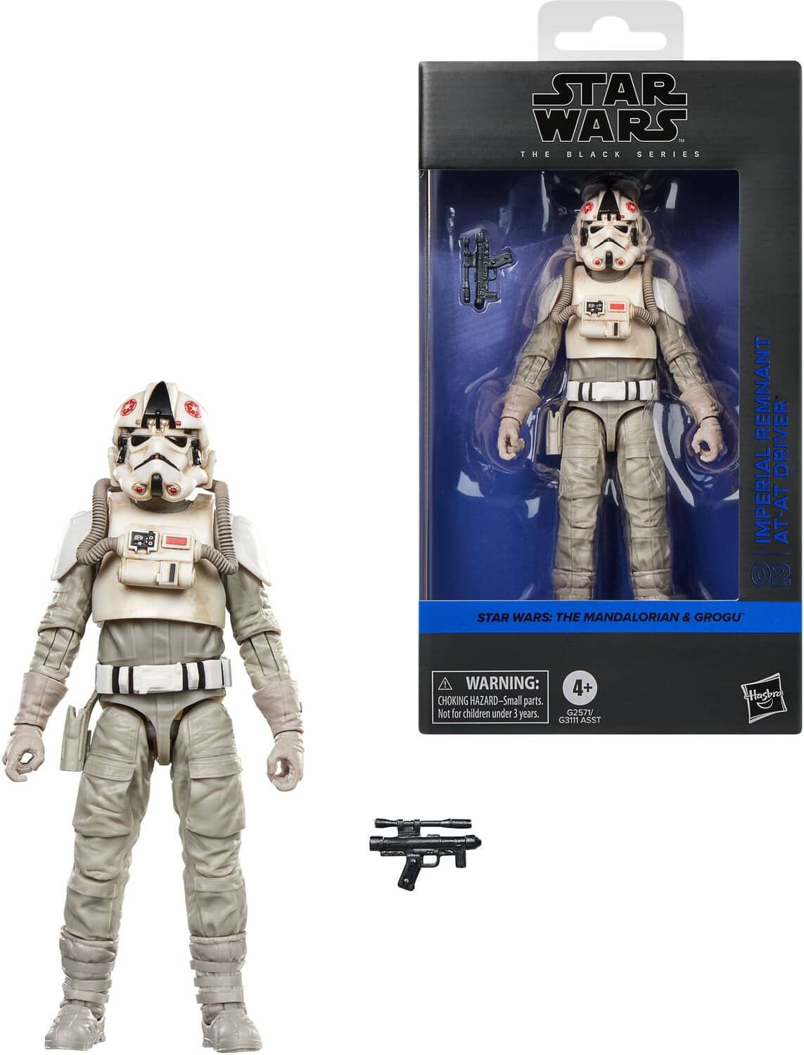 Hasbro - Star Wars: The Mandalorian & Grogu - Black Series - Imperial Remnant AT-AT Driver Action Figure - COLLECTIBLES - Multicolor