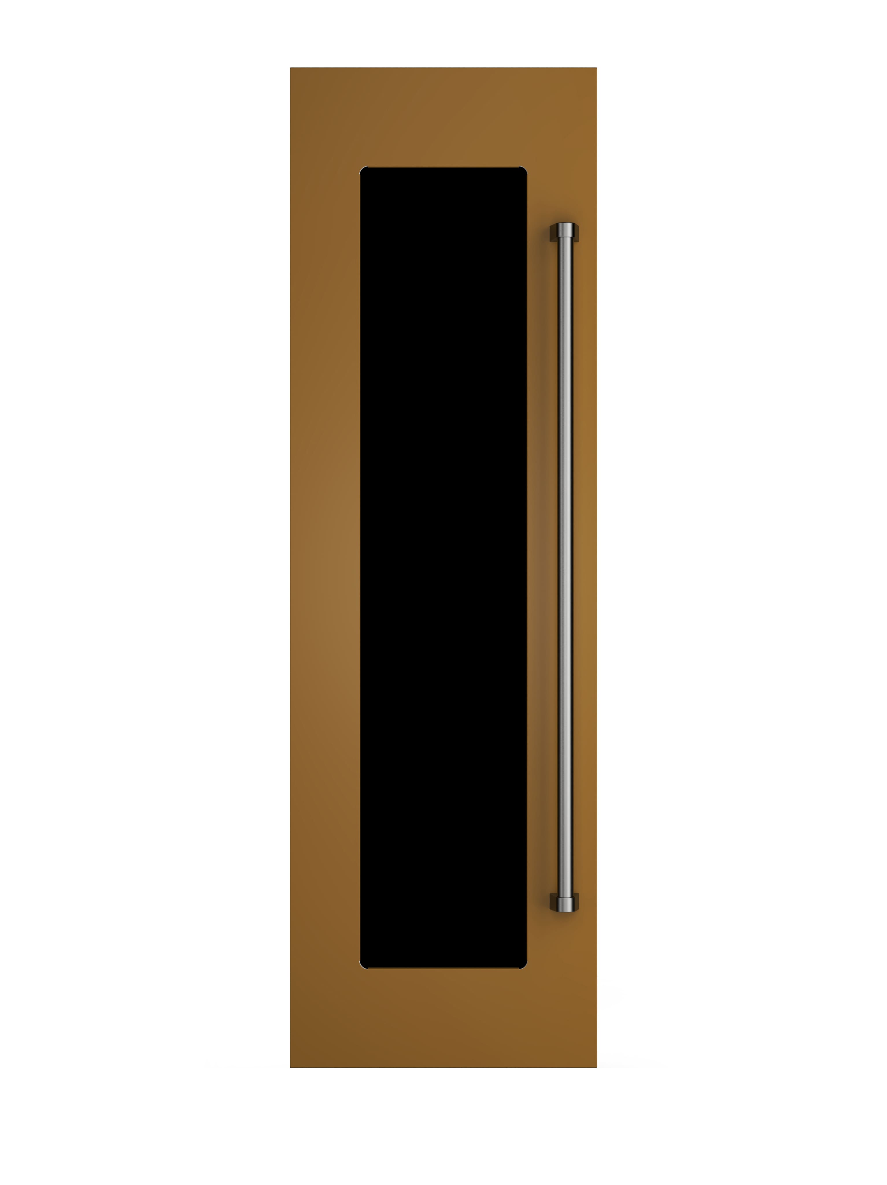 Front. Viking - 24"W. Integrated Wine Cooler Door Panel for Viking Model FDWCIC7240R - Golden Hour Left Hinge - Golden Hour.
