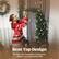 Merry Christmas
Bent Top Design
The bent top resembles a Santa hat, adding a fun and festive feel