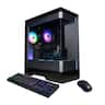 CyberPowerPC - Gaming Desktop - AMD Ryzen 5 8400F - NVIDIA GeForce RTX 3050 6GB - 16GB DDR5 - 1TB PCIe 4.0 SSD Storage - Black